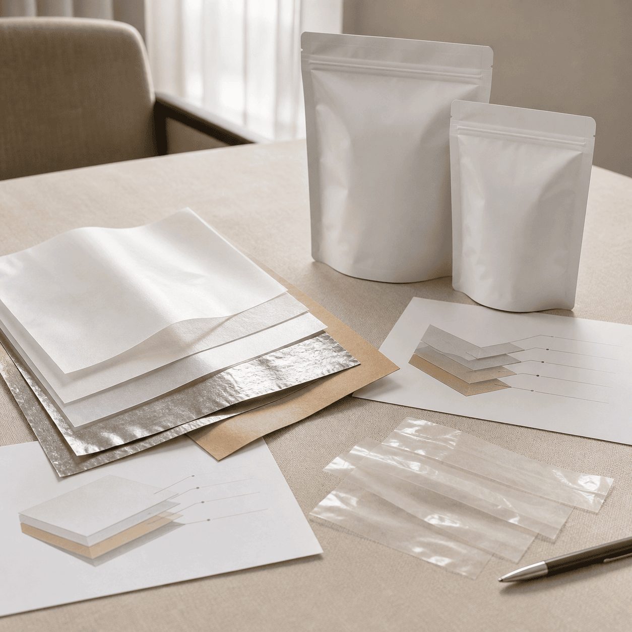 Material structure review and film analysis reference