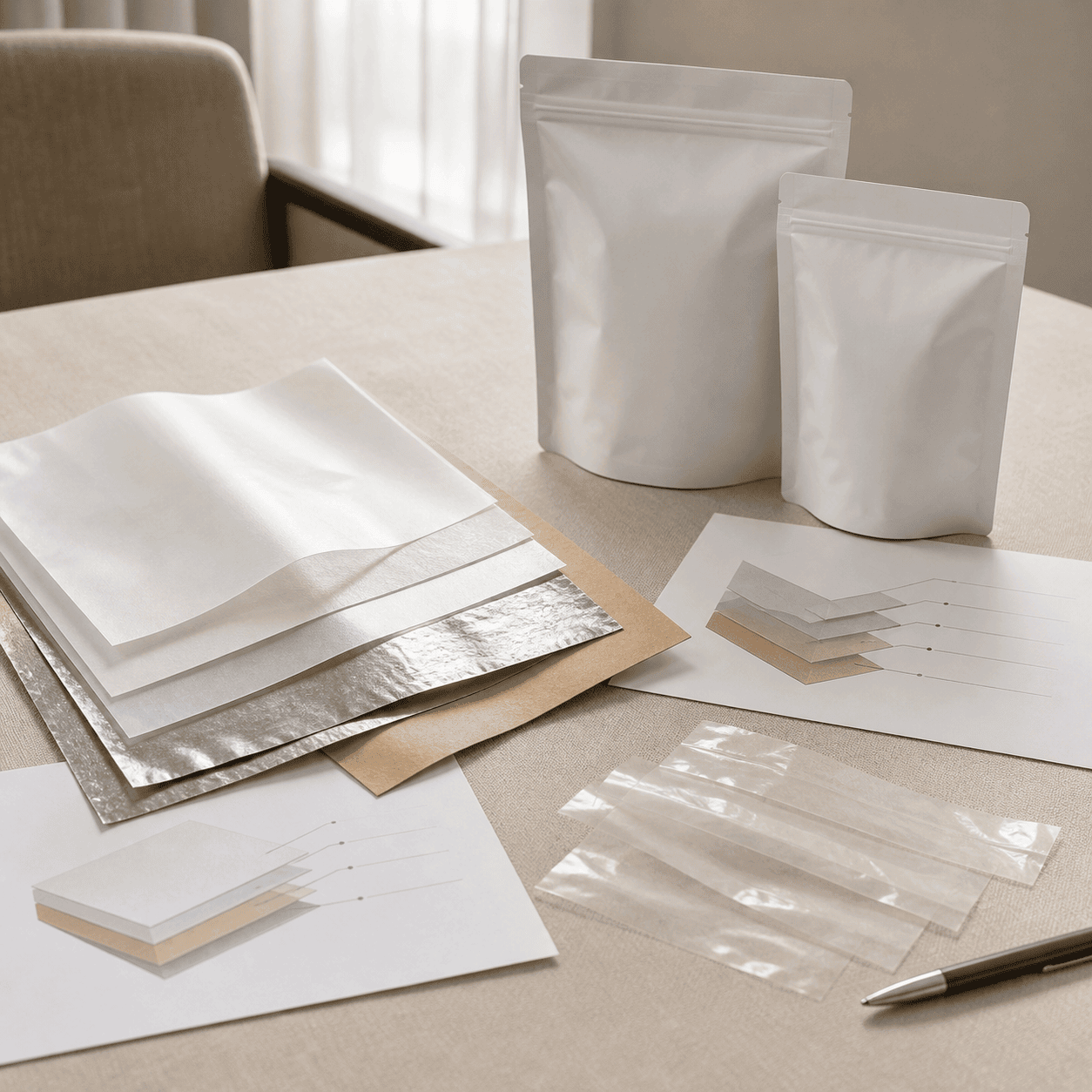 Material structure review and film analysis reference