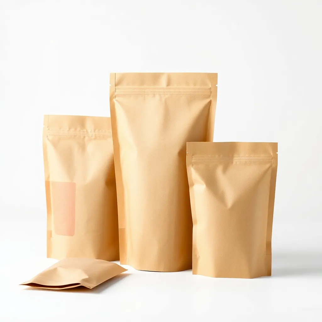 Kraft Paper Bags with Tin Ties