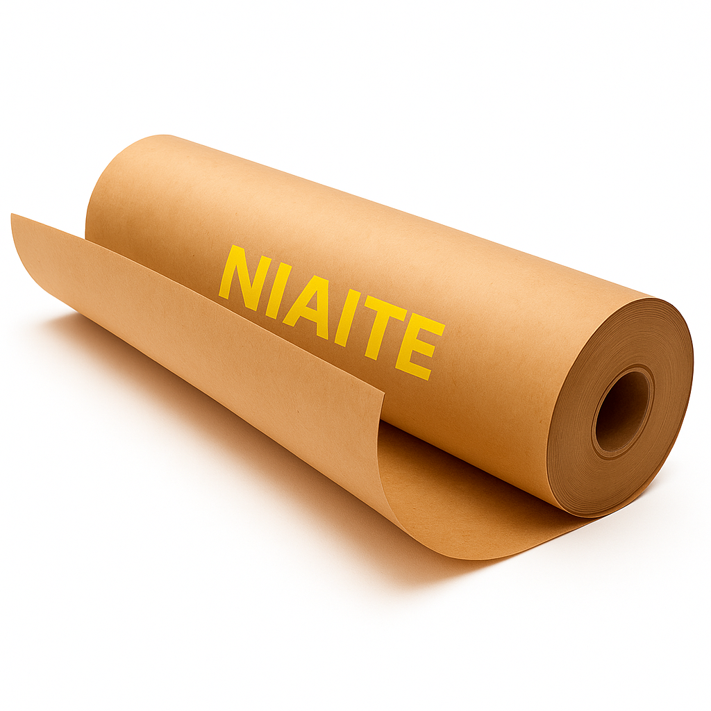Kraft paper packaging material