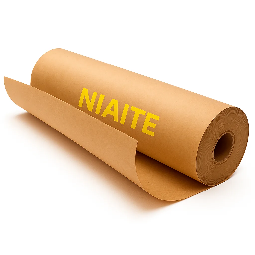 Kraft paper packaging material