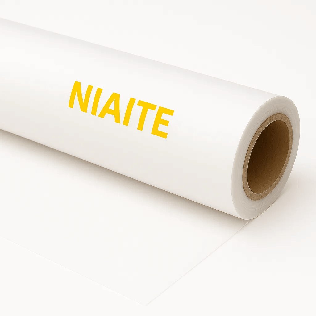 PET film roll and clear polyester sheet sample for flexible packaging material review