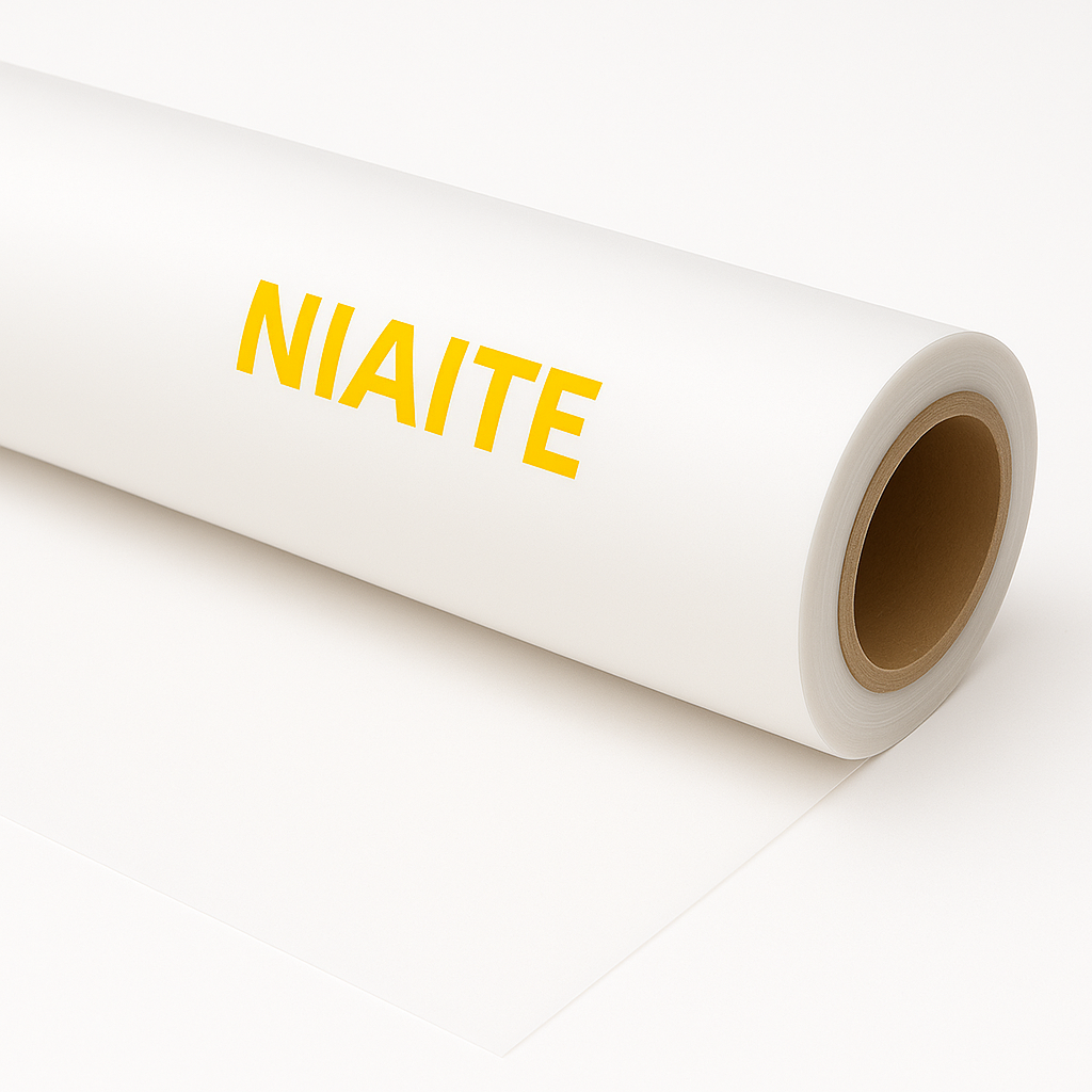 PET film roll for flexible packaging