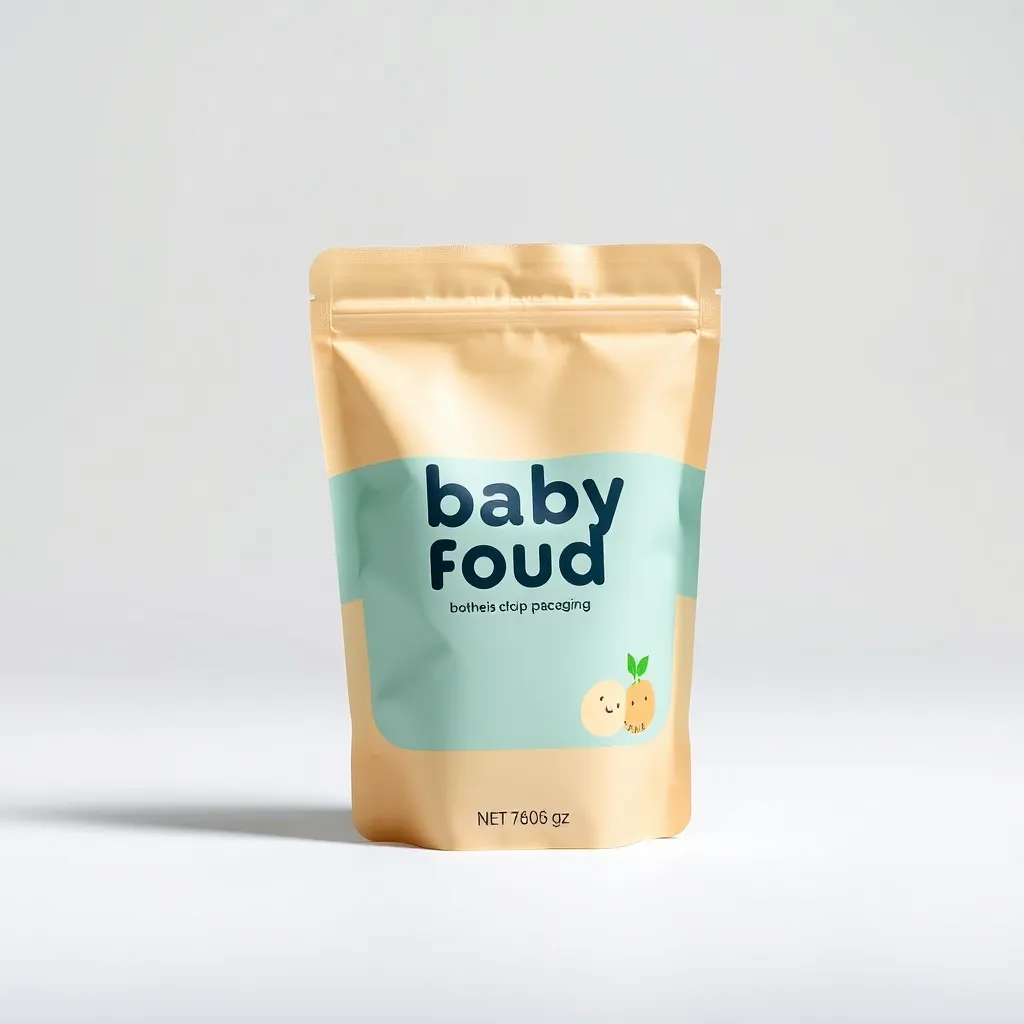 Baby Food Packaging - Spout Pouches for Puree and Yogurt