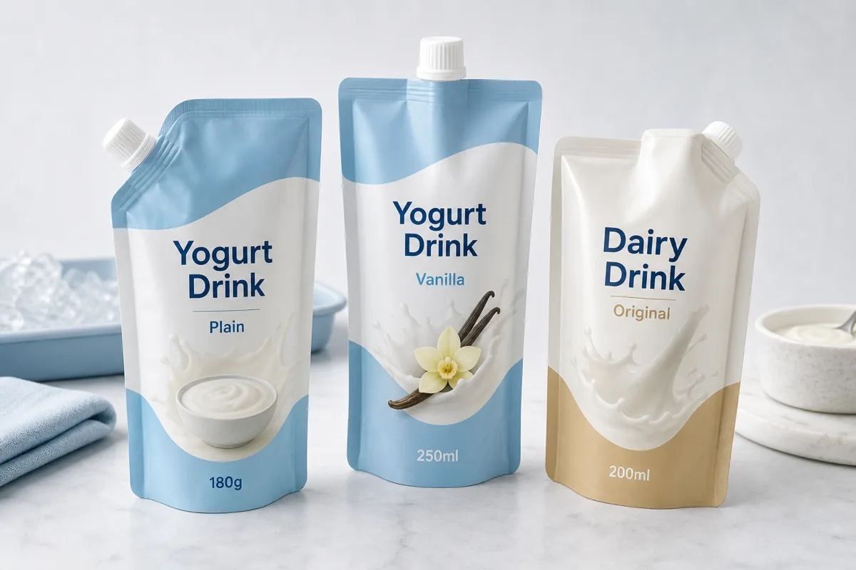 Dairy Product Spout Pouch