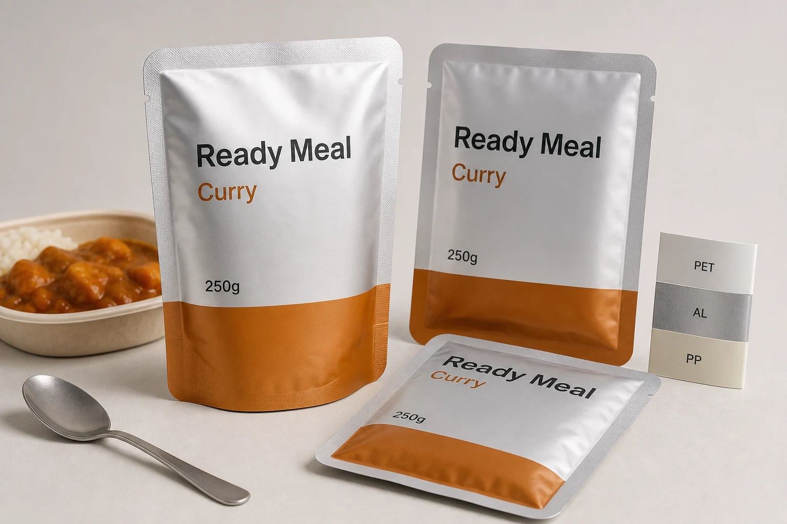 Retort Ready Meal Pouch