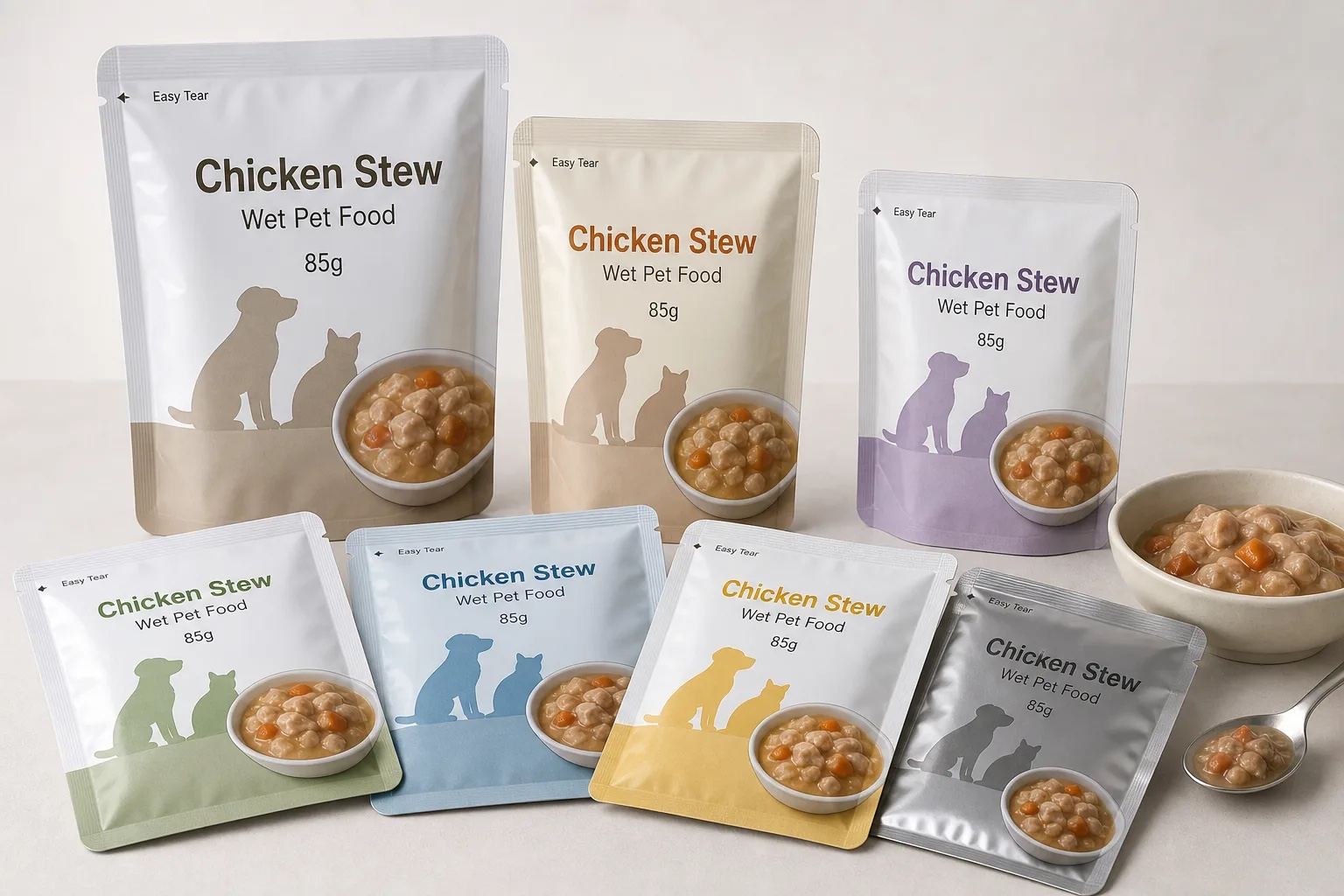 Wet Pet Food Sachet