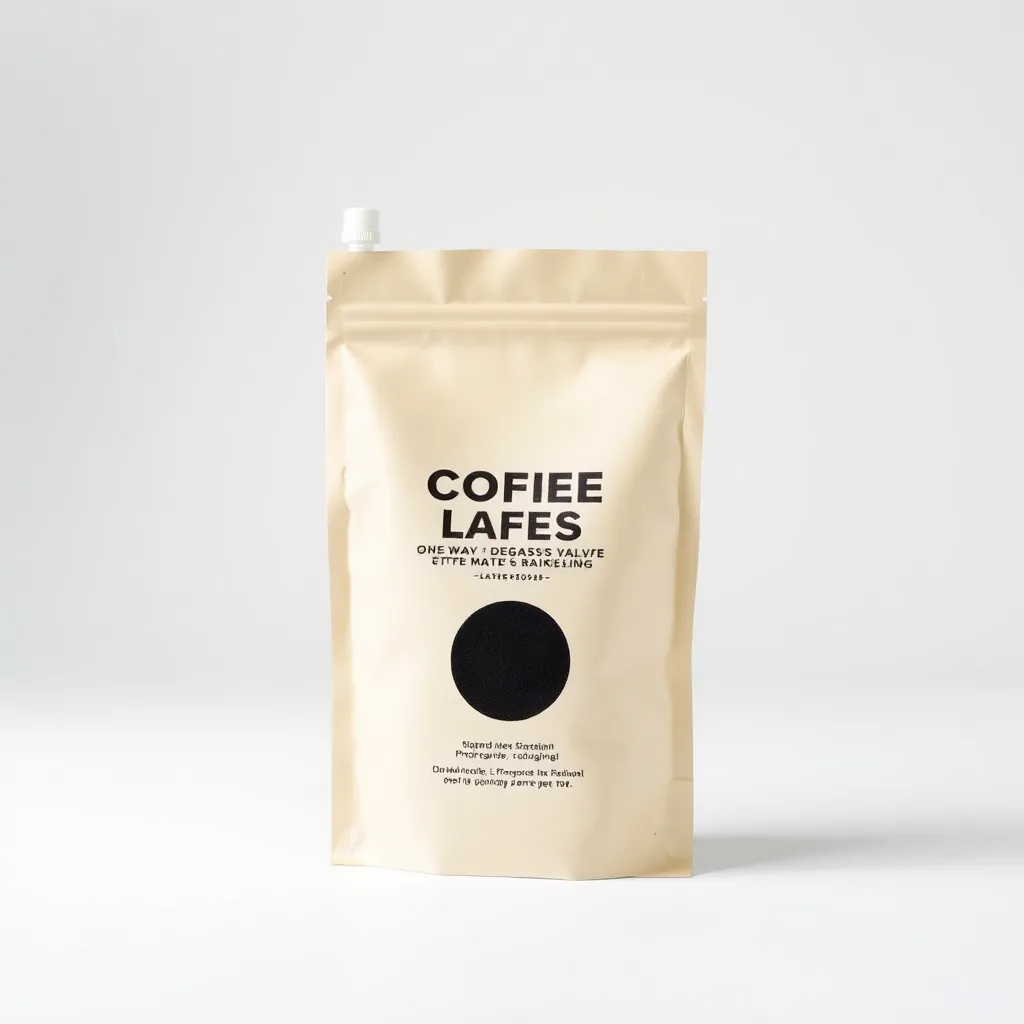 One-Way Degassing Valve for Coffee Bag