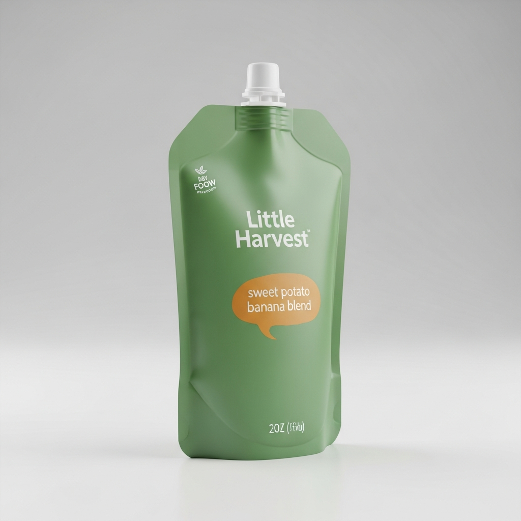 Baby Food Spout Pouch - Usage Scenario