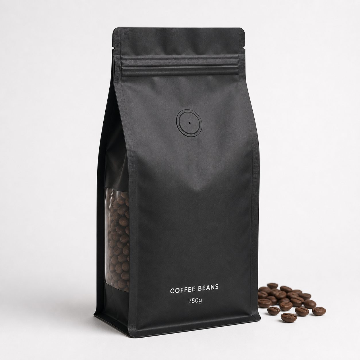 Coffee pouch barrier and degassing valve reference for freshness planning
