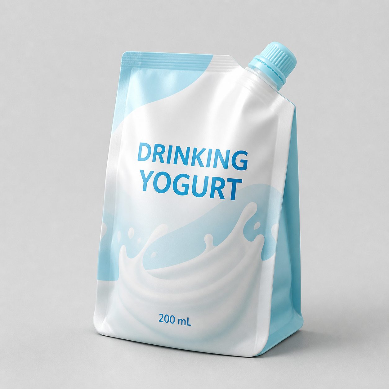 Drinking yogurt spout pouch reference for filling and spout welding review