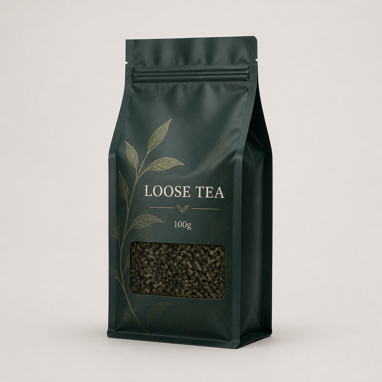 Flat bottom specialty coffee bag with valve