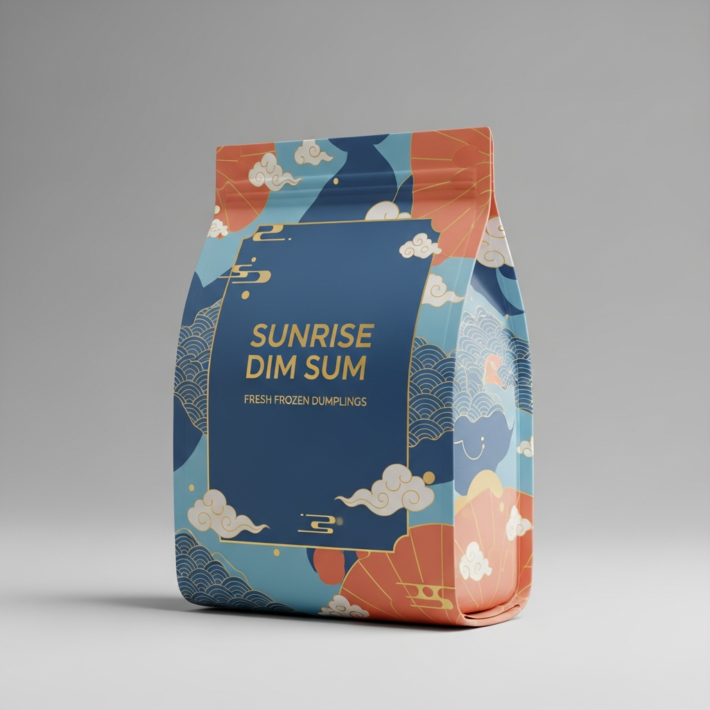 Sunrise Dim Sum Packaging