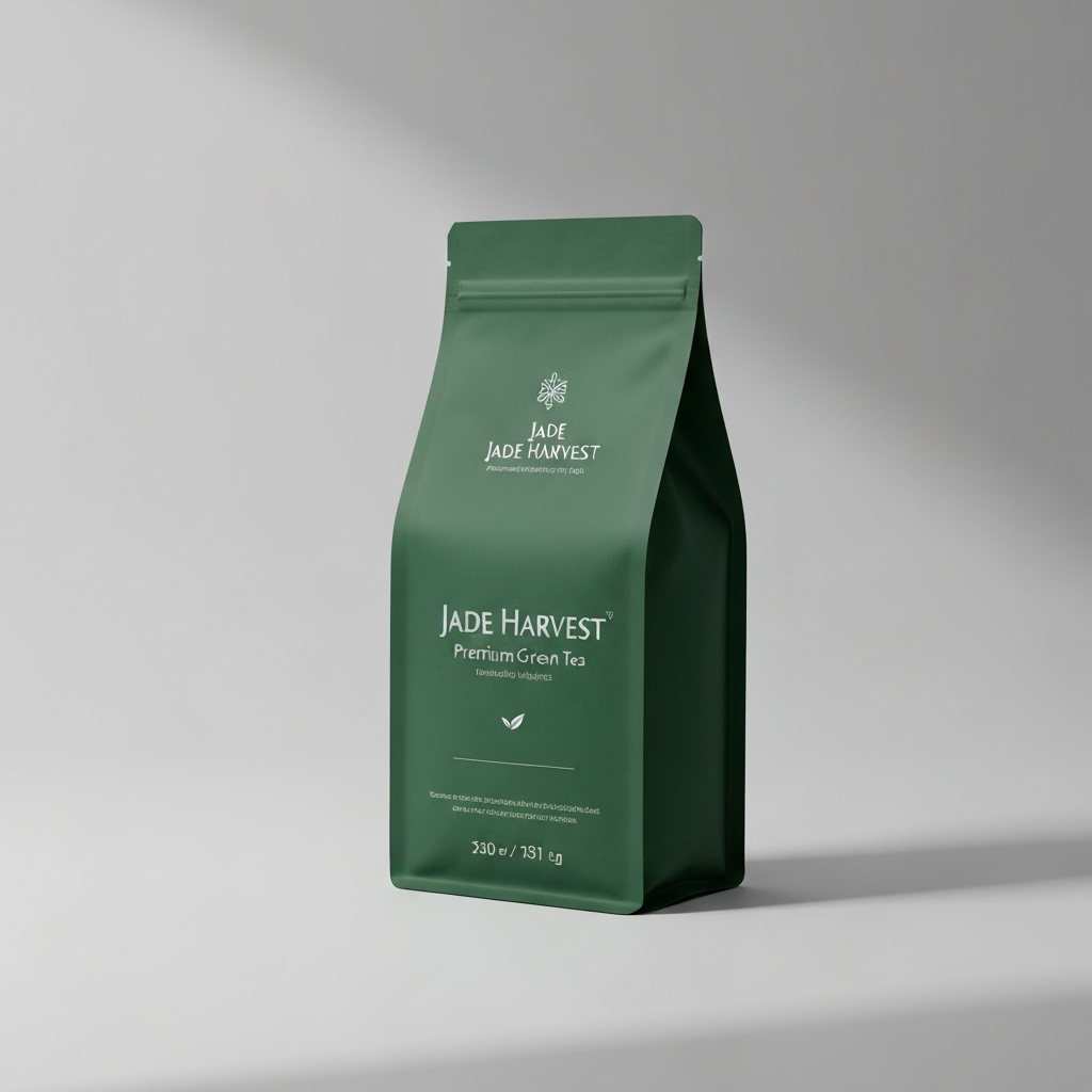 Herbal tea side gusset packaging