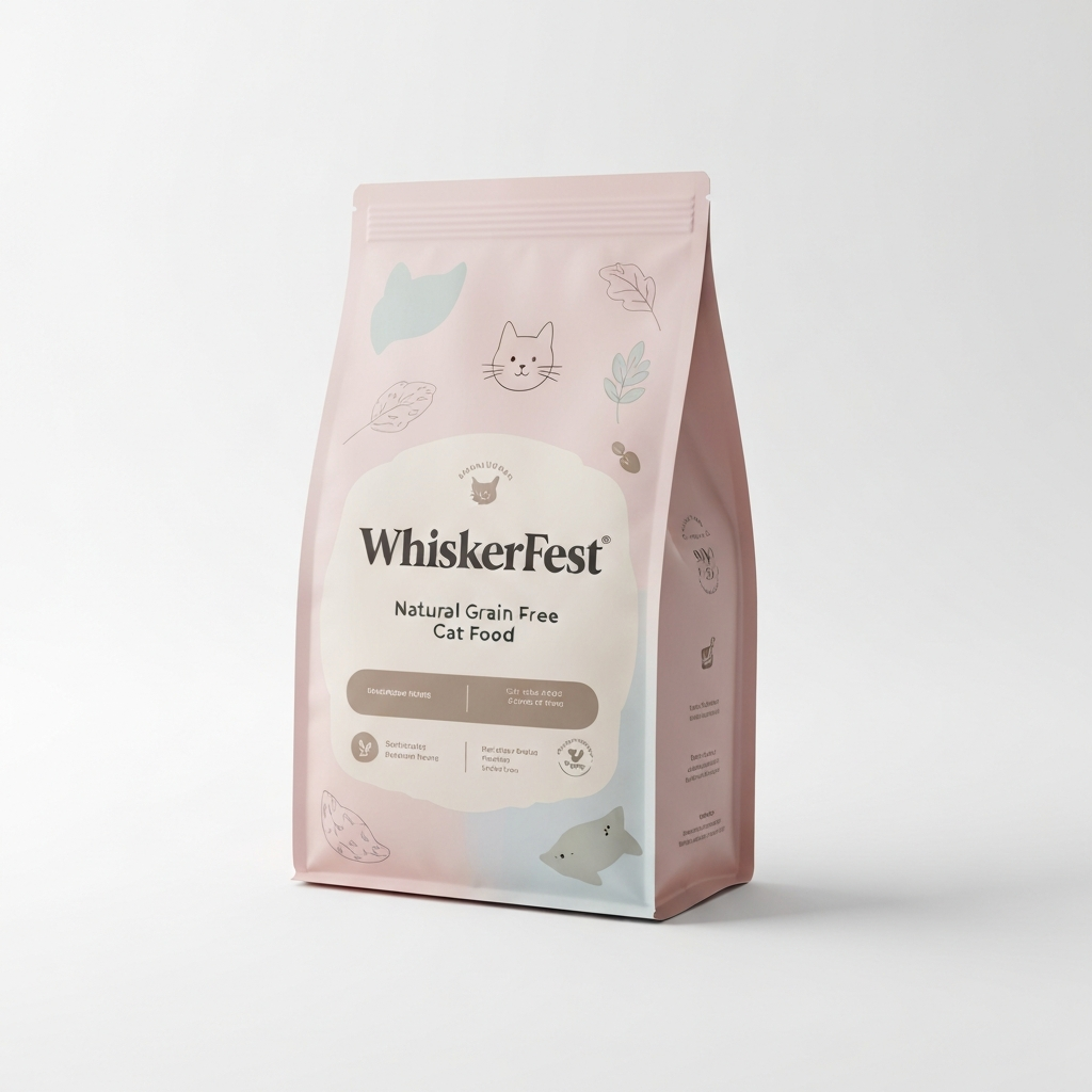 Pet food wet food sachet packaging