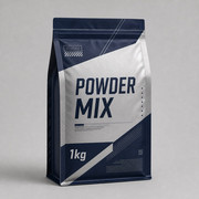 Powder quad seal pouch with boxy side gussets and zipper review