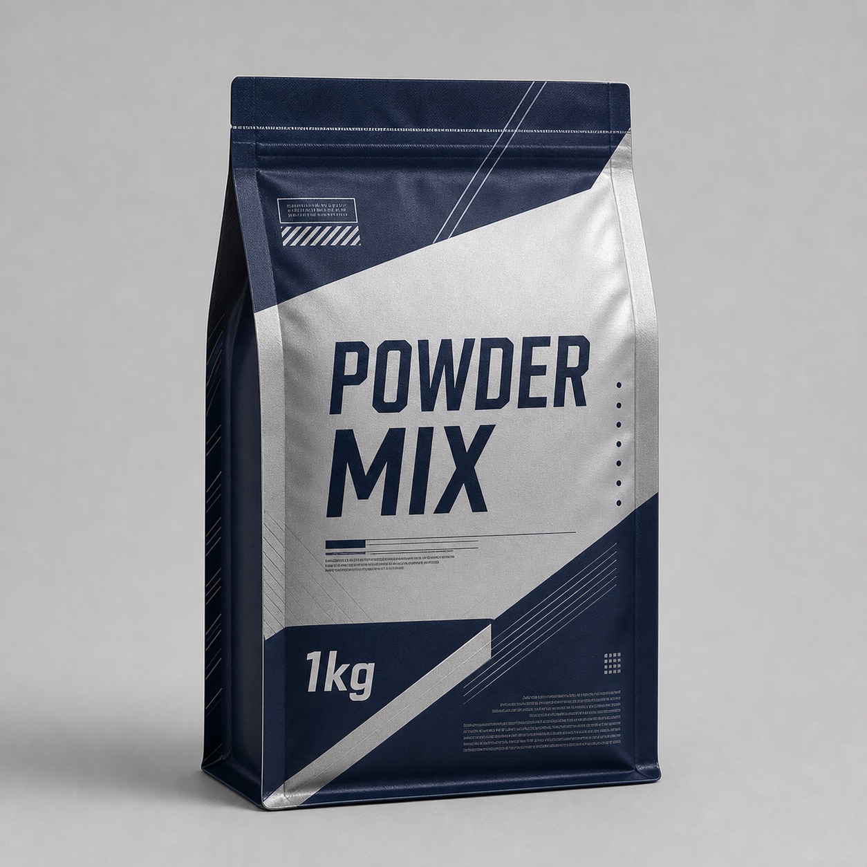Powder quad seal pouch with boxy side gussets and zipper review