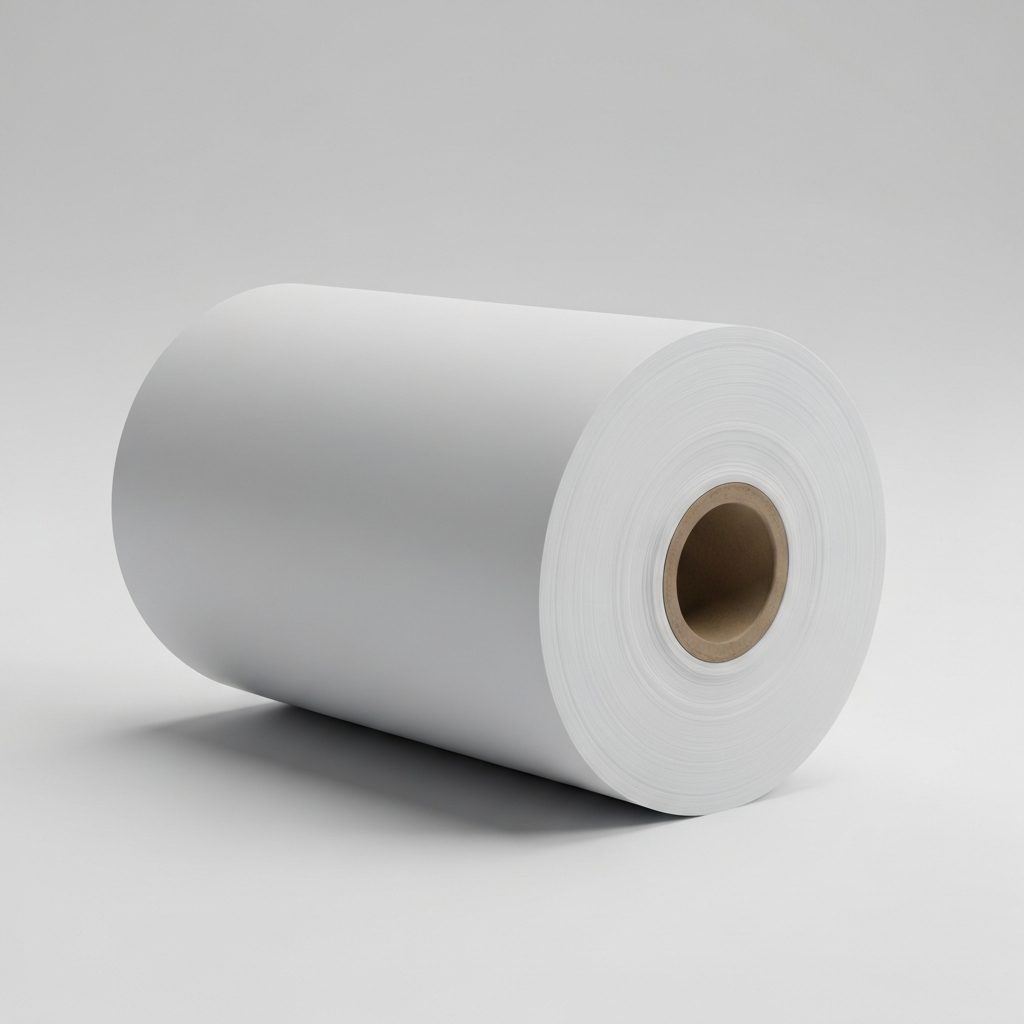 Printed roll film reference for registration, eye mark, and unwind review