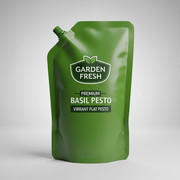 Condiment pouch reference for ketchup, mayonnaise, soy sauce, and hot sauce