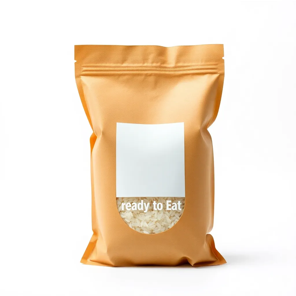 Ready-to-eat rice retortable grade pouch