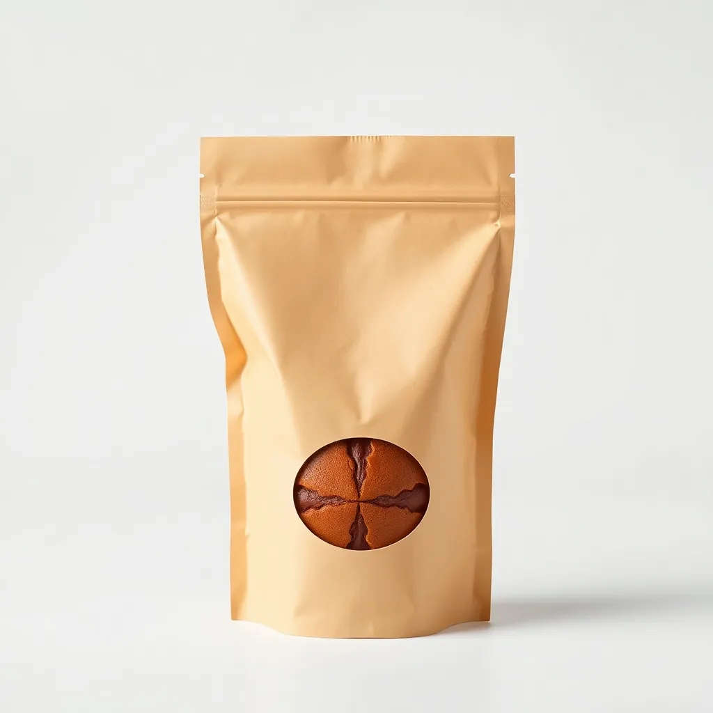 Cake packaging with hanging hole