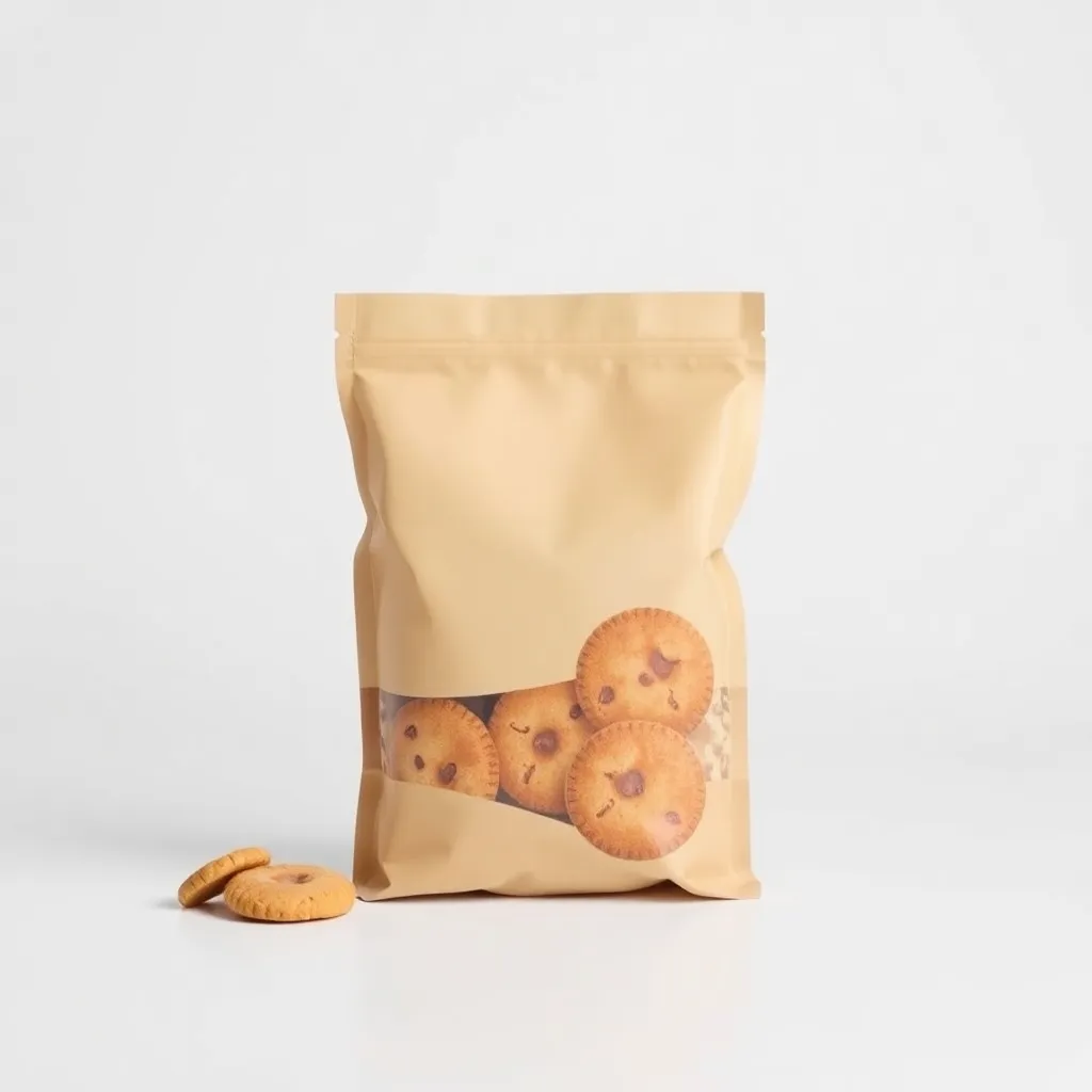 Cookie packaging with 10-color printing